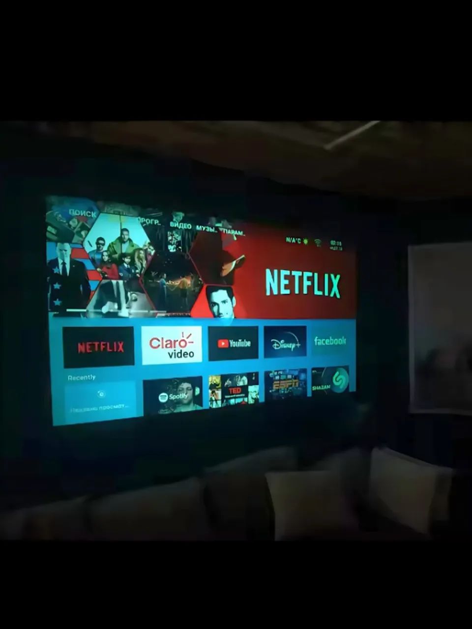 Projetor ThundeaL TD92 Pro Full HD Android Wi-Fi - Novo e Lacrado - Foto 5