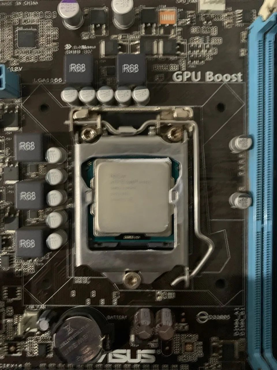 ?Kit de Placa Mãe Asus + Processador Intel i3 3224+ Cooler - Foto 2