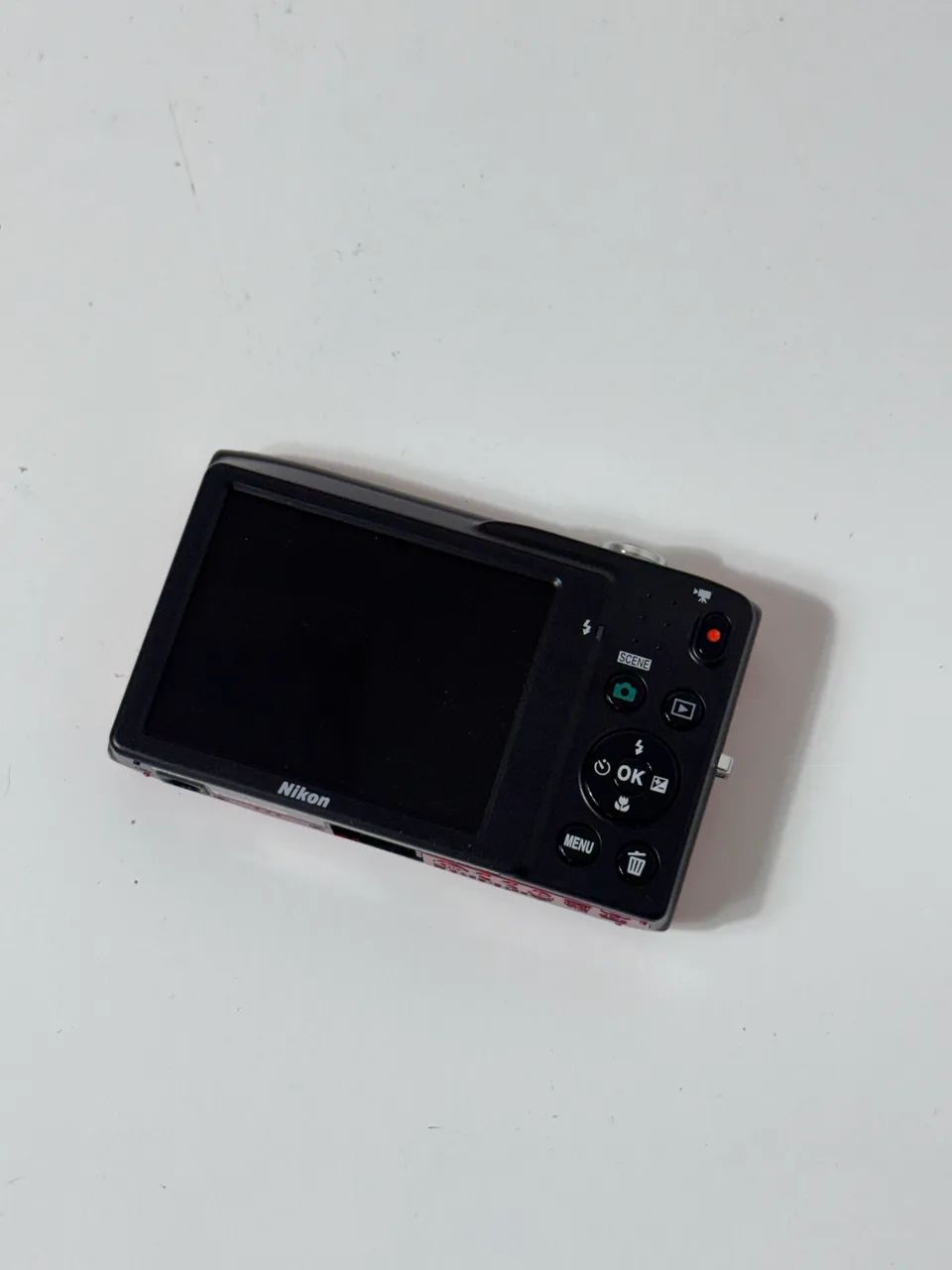 Câmera digital nikon coolpix s2700 vermelha nova rara - Câmeras e