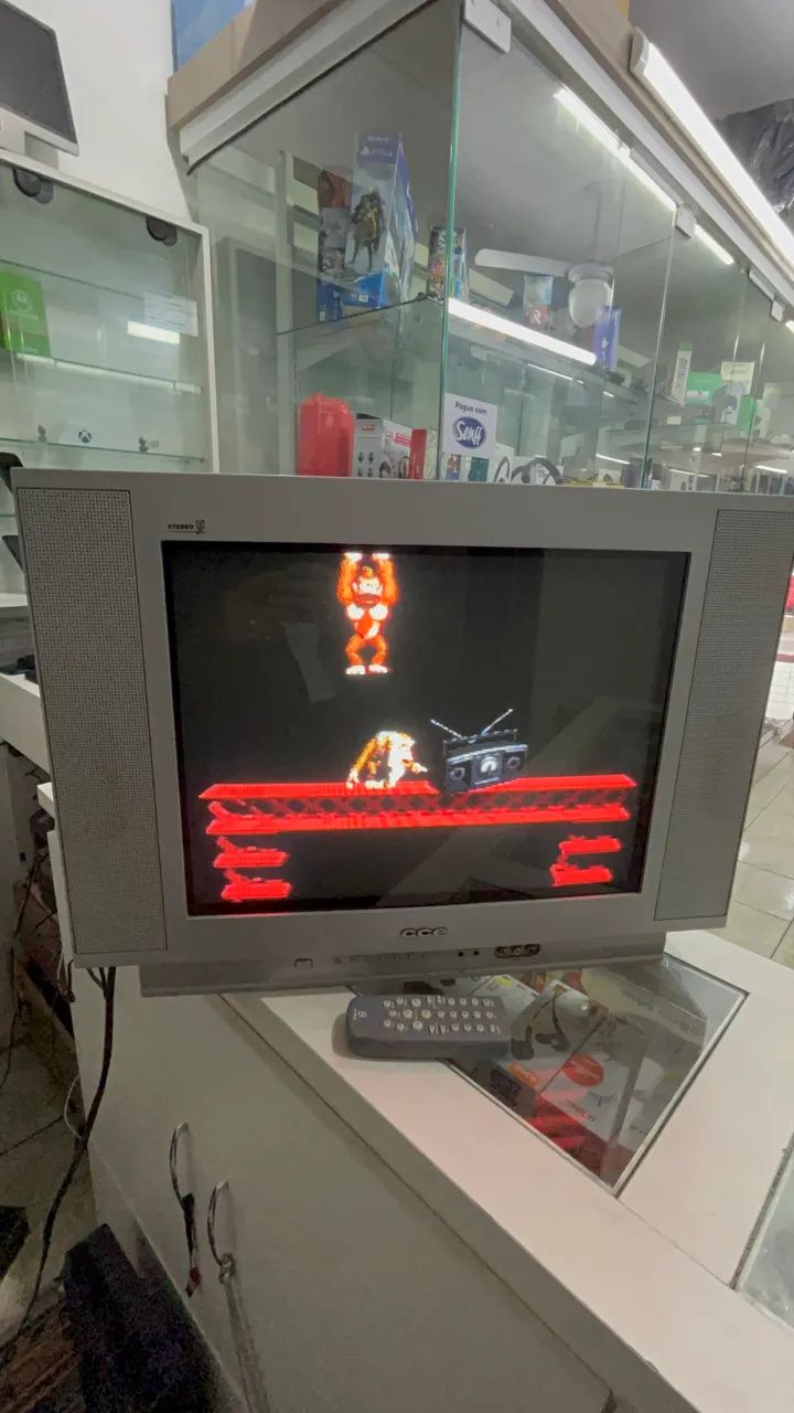 Tv retrô games cce tela plana crt tubo 21 polegadas  - Foto 3