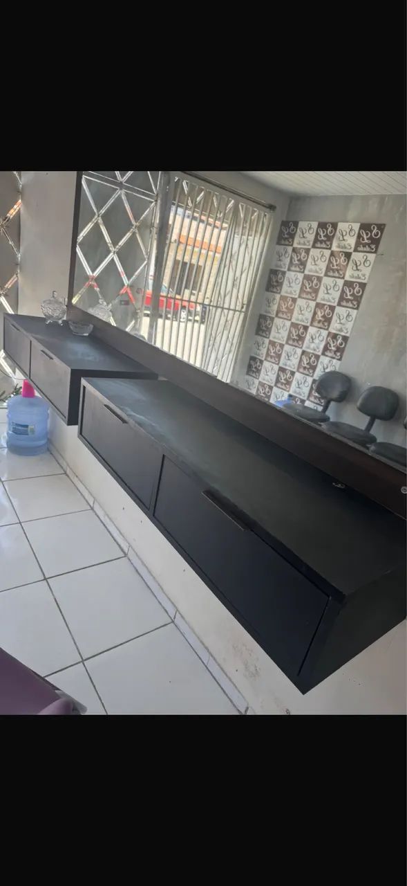 Vendo bancada pra salão linda 
