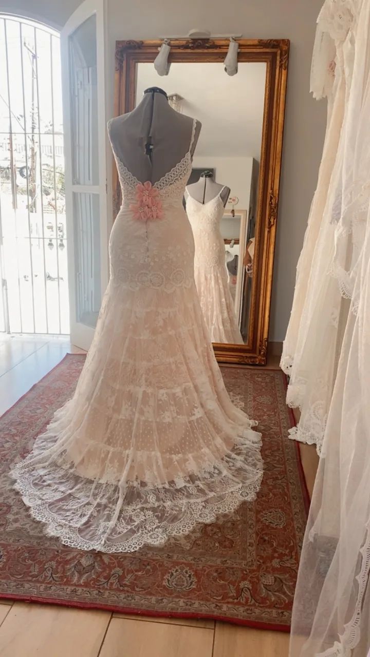 Vestido de noiva boho chic  - Foto 2