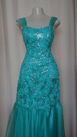 Vestido longo de festa tamanho P