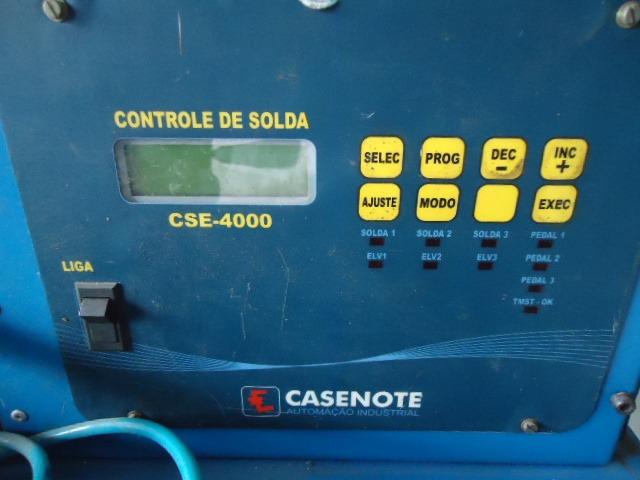 Solda Ponto 4 Kva Bancada Casenote Modelo Cse 4000 -1478 - Foto 5