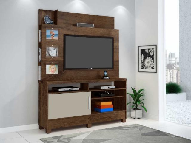 Home Aporé para TVs até 50" da JCM - Suporte de TV incluso - Entrega Grátis