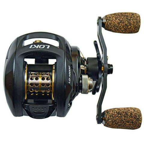 Carretilha Perfil Baixo Para Pesca Loki By Nakamura 10000 - Nova - Foto 2