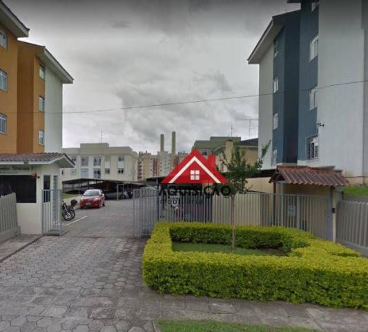 Apartamento com 3 dormitórios à venda, 54 m² por r$ 210.000,00 - capão raso - curitiba/pr