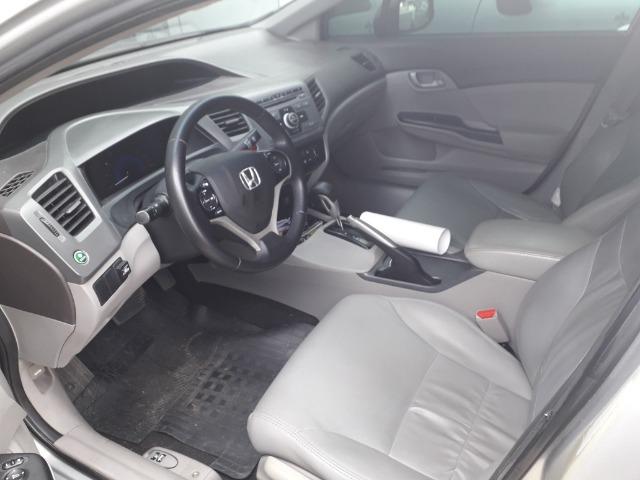 Civic Lxs automatico completo de tudo com couro 2012 sem detalhes Procurar Martins - Foto 2