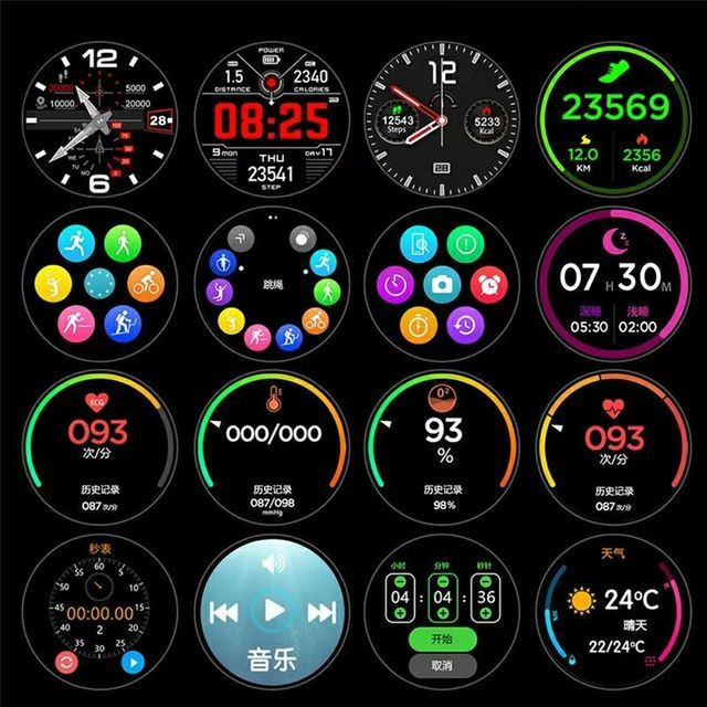 Smartwatch Original Lemfo L11 Pulseira de Aço Preto - Foto 4