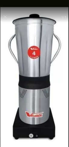 Liquidificador Triturador Industrial 4 Litros Inox Inmetro novo