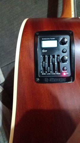 Vendo violão Gianini eletroacústico em estado de novo - Foto 4