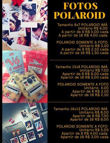 FOTOS POLAROID IMÃ - Foto 6