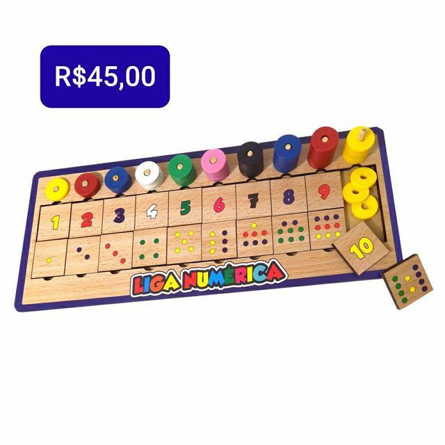 Brinquedos Educativos em Madeira novos. - Foto 5
