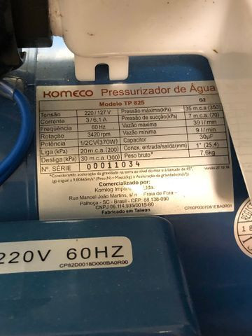 Pressurizador de água automático - Foto 3