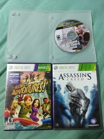 3 jogos de Xbox 360