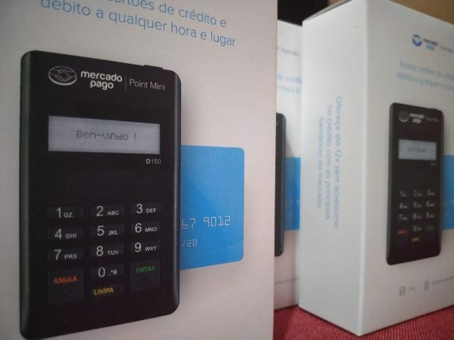 Maquina de Cartão Credito e Debito