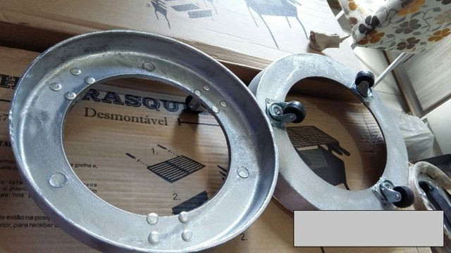 Suporte de Botijão em Alumínio Fundido ? 49,99 ZAP: * - Foto 2