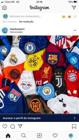 Fornecedor de camisa de time contato