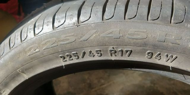 Pneu aro 17 225/45/17 - Foto 4