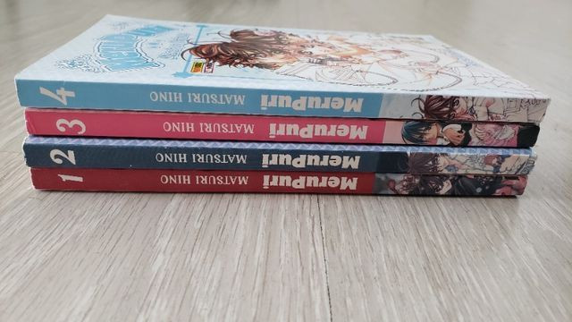 Coleção Mangás Merupuri Completa. (volumes 1 Ao 4). Usados