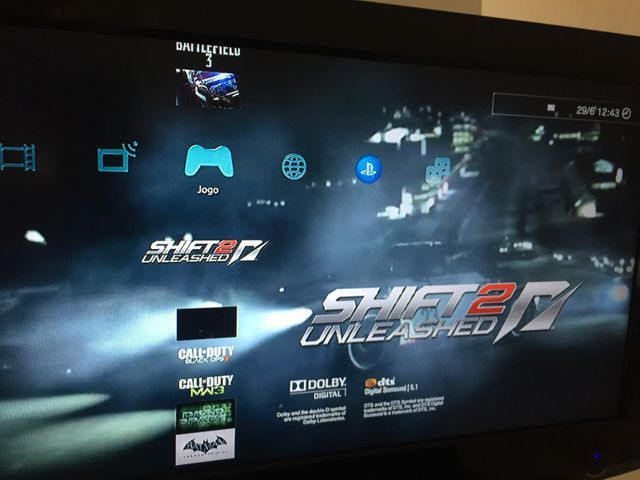 PS3 Superslim+1 controle e 16 jogos originais - Foto 6