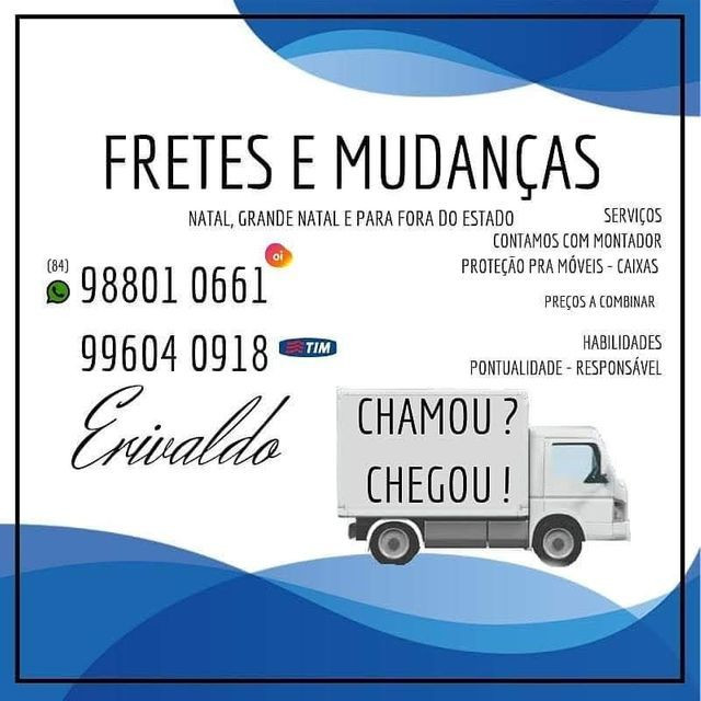 Fretes mudança e transporte