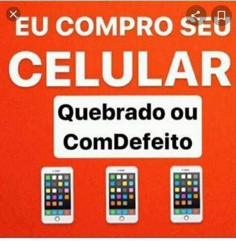 Celular trincado e quebrado pago $$$150