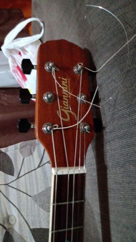 Vendo violão Gianini eletroacústico em estado de novo - Foto 3