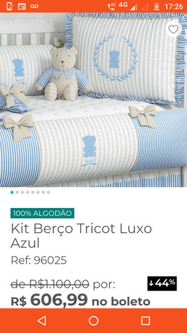Kit berço luxo - Foto 6