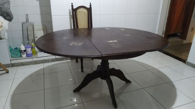Mesa em madeira maciça - Foto 4