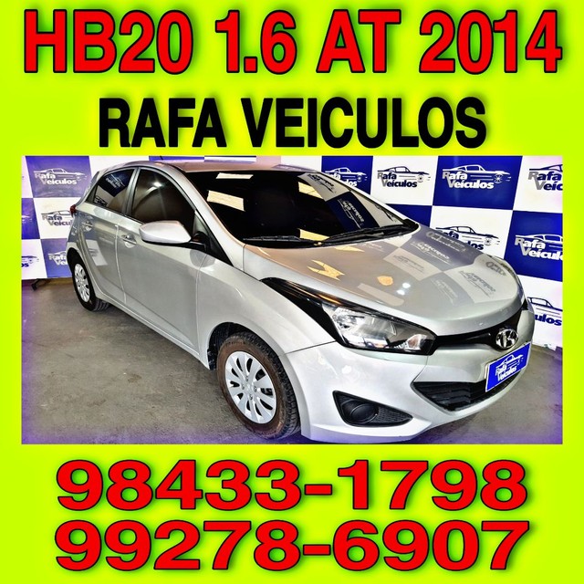 HYUNDAI HB20 1.6 AT 2014 EM OFERTA NA RAFA VEICULOS UECF77**