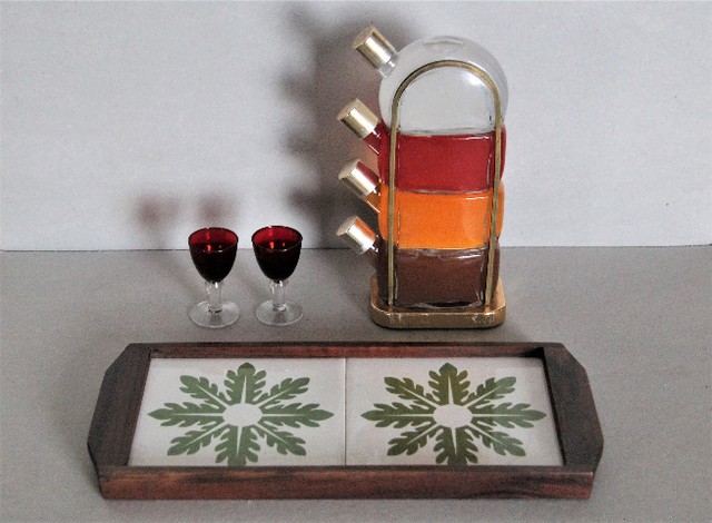 Garrafa Garnier Liqueurs Proced Enghien Paris France - Histórica de 1928 - Foto 2