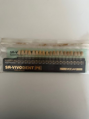 Escala de cor odontológica vivodent