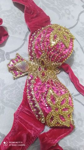 Roupa de dança-do-ventre completa