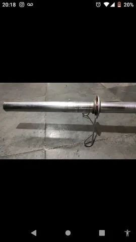 Vendo ou troco barra reta musculação  - Foto 2