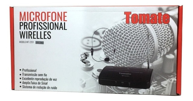 Kit Microfone Vhf Sem Fio Auricular Cabeça Headset Lapela