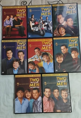 08 Temporadas DVD - Two And Half Man (2 Homens e Meio)
