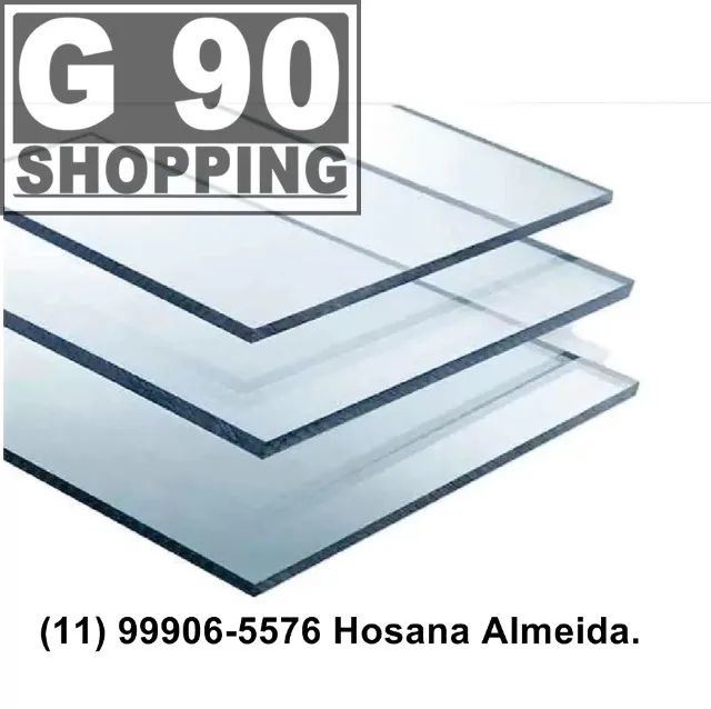Chapa de Policarbonato Compacto Cores 2,00 x 3,00 metros 3mm