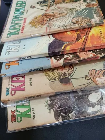 (item 269) Coleção completa Ken Parker da Editora Vecchi. 53 revistas