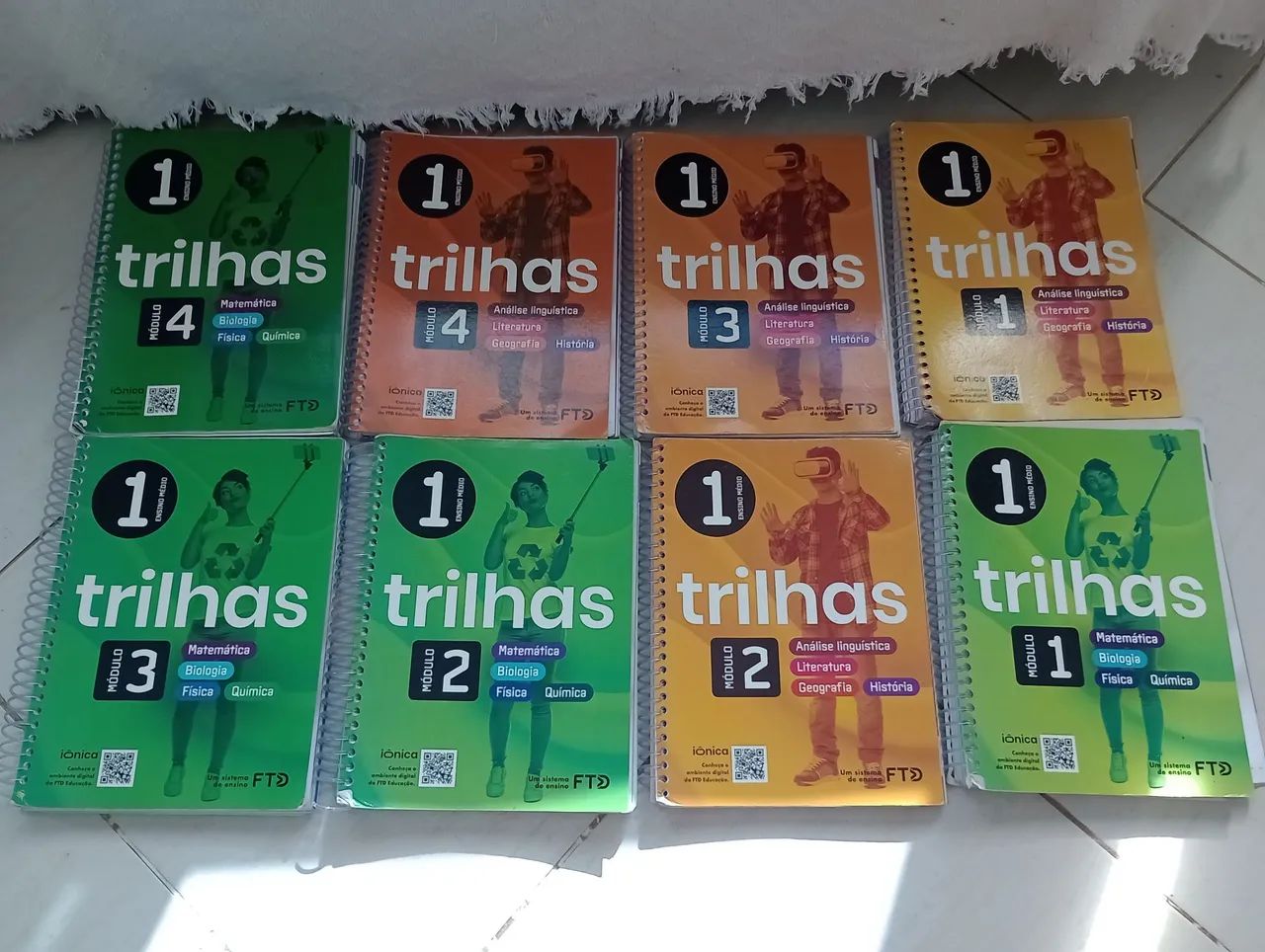 Livros 1 ano ensino médio trilhas FTD - Foto 6