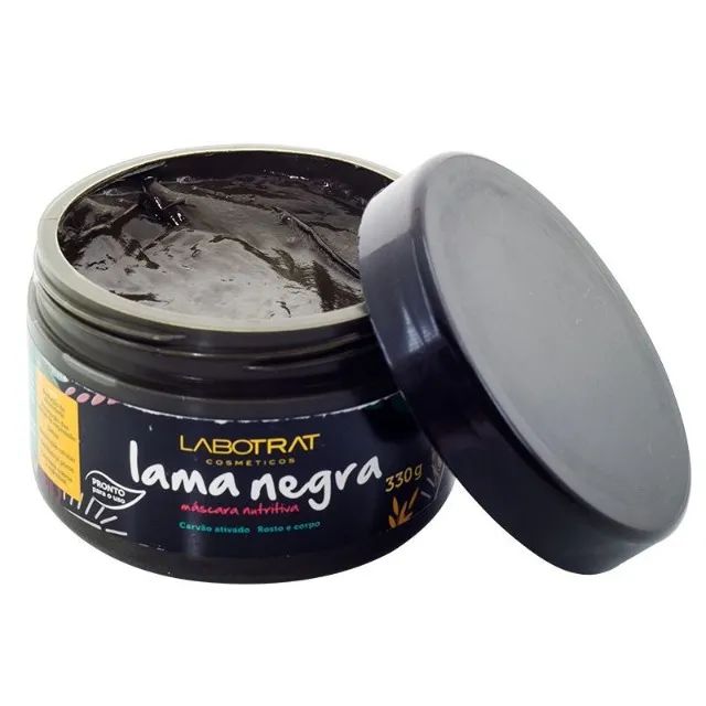 Lama Negra  Mascara Nutritiva Labotrat 330g - Foto 2