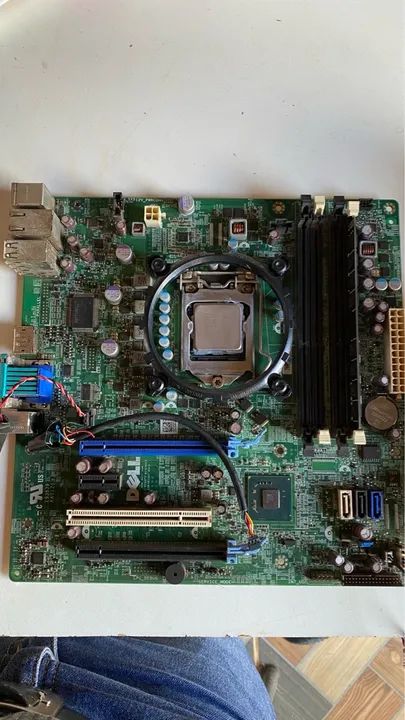 I5 de segunda geração + placa mãe  Dell DDR3 +8GB de memória ram DDR3