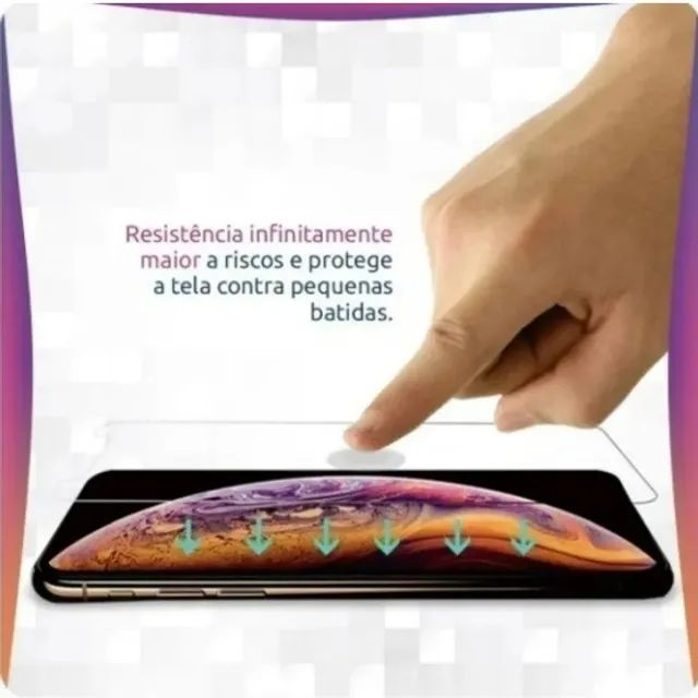 Capinha Anti Impacto Pélicula De Vidro Compatível iPhone 11 - Foto 5