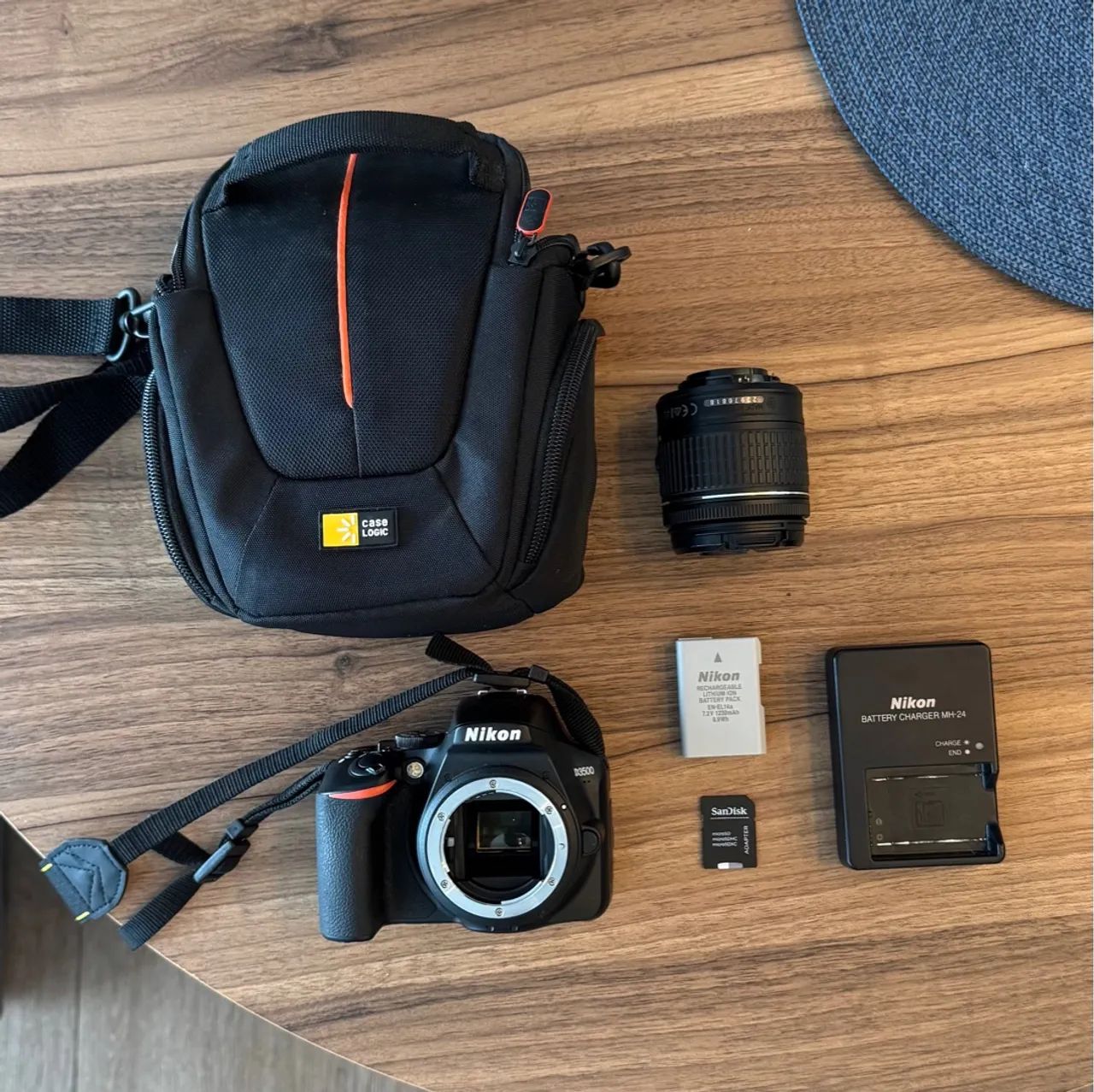 Câmera Nikon D3500 com Acessórios - Foto 4