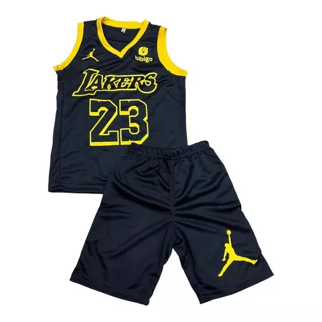 Conjunto Infantil Basquete Lakers