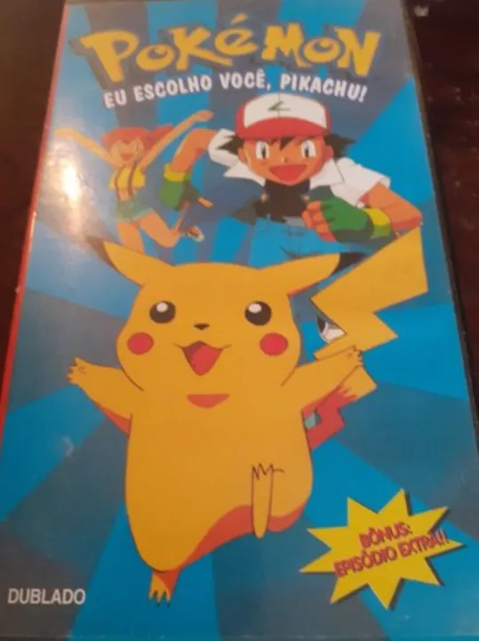 1° Episódio Pokémon: Eu escolho você, Pikachu! VHS