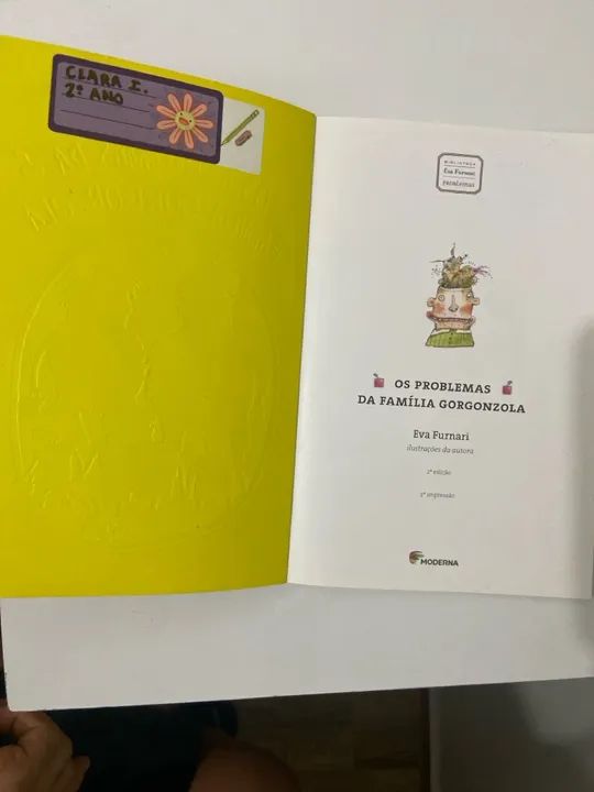 Livro Os Problemas da Família Gorgonzola - Eva Furnari - Foto 3