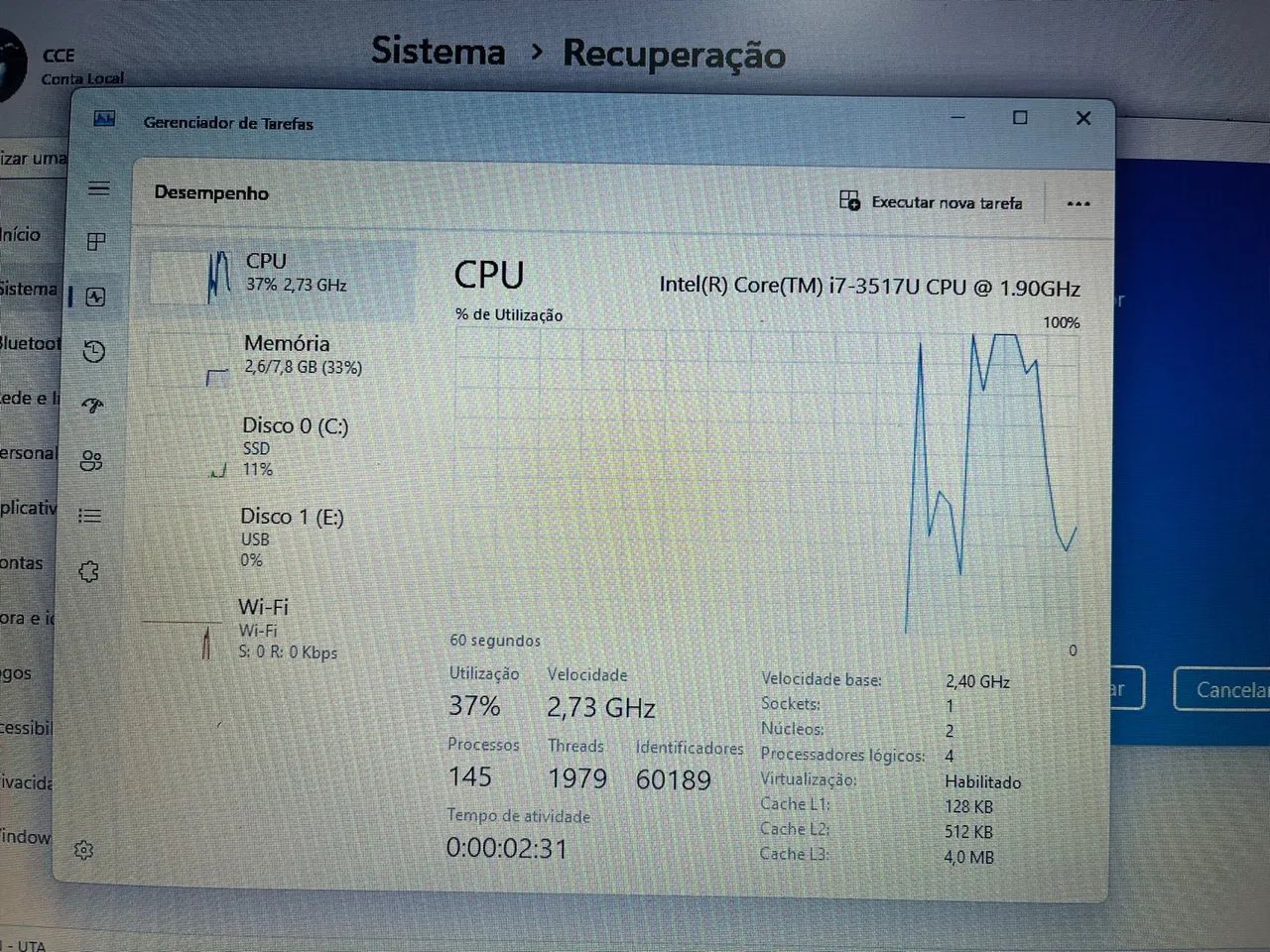 Notebook cce Intel Core i7 - Foto 5