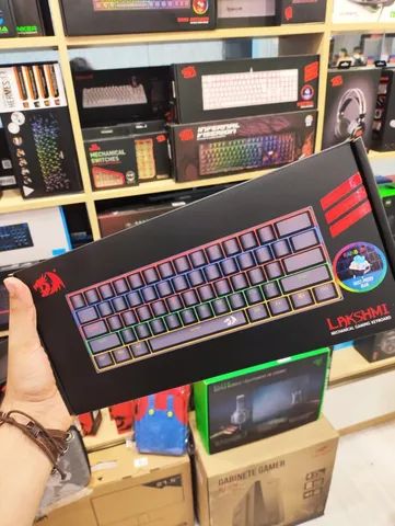 Teclado Mecanico Redragon Lakshmi - Novo Lacrado - Parcelamos Sem Juros