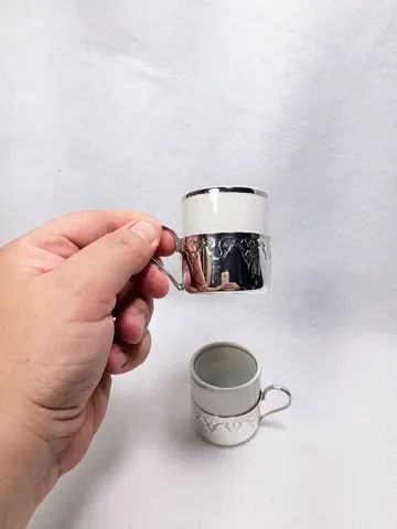 02 xícaras antigas Vera Cruz 